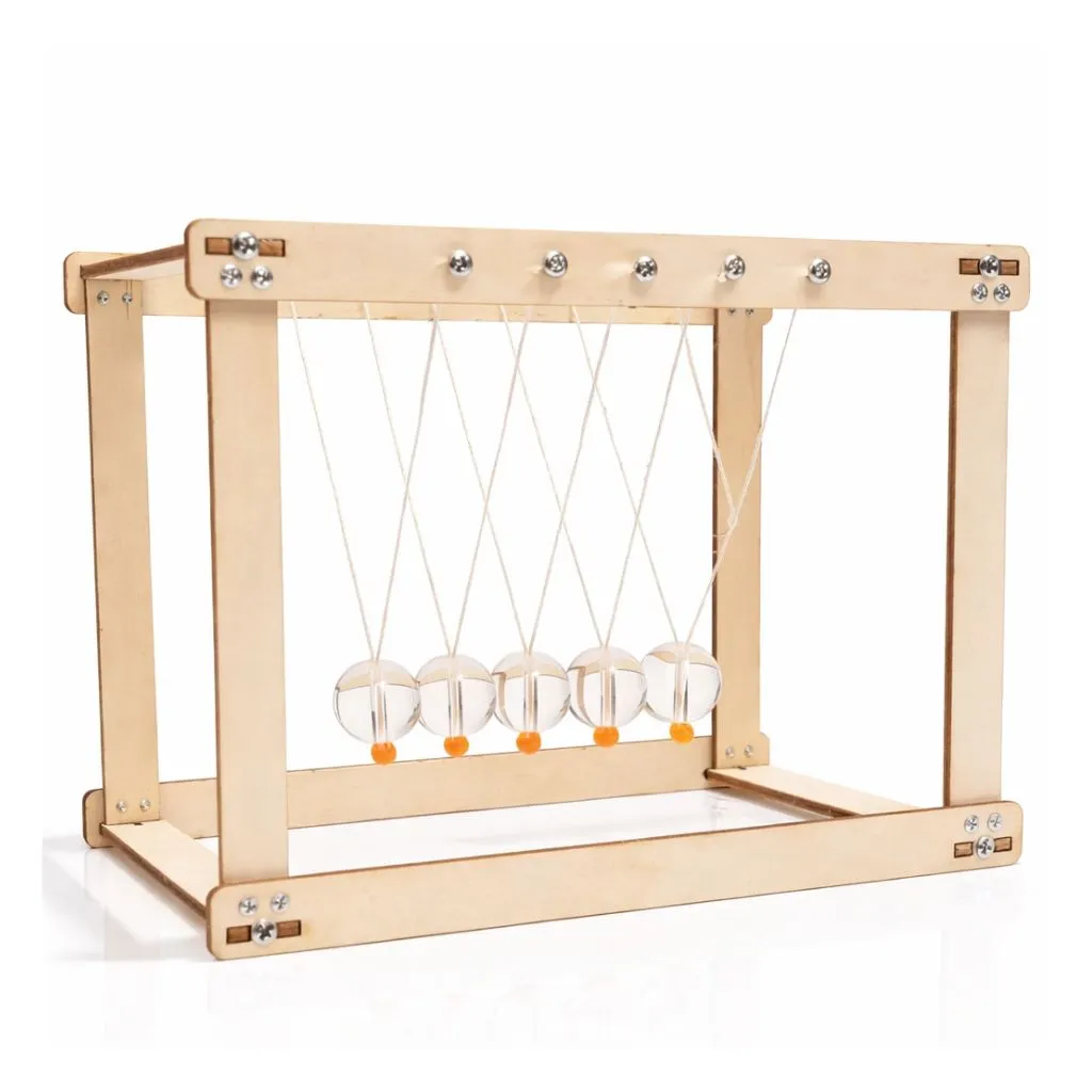 DIY Newton's Cradle STEM Kit DIY.webp